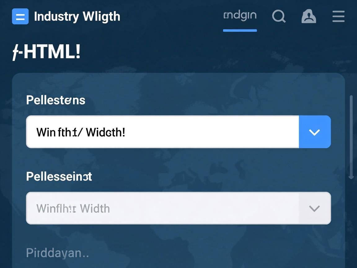 如何调整HTML下拉列表宽度  第2张 如何调整HTML下拉列表宽度  第2张