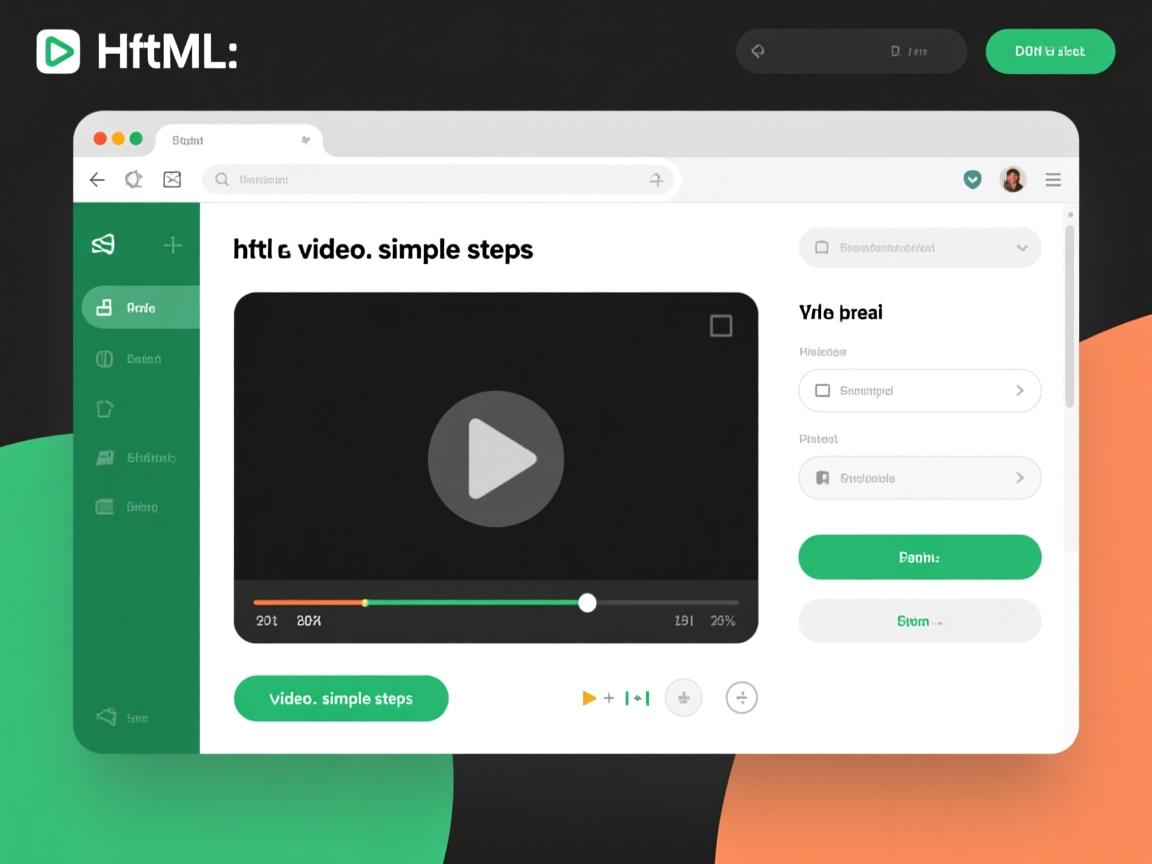 HTML嵌入视频简单步骤  第2张 HTML嵌入视频简单步骤  第2张