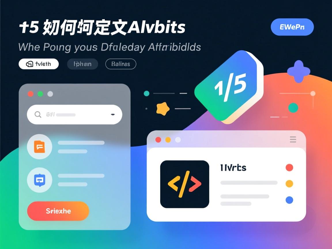 HTML5如何自定义属性  第2张 HTML5如何自定义属性  第2张