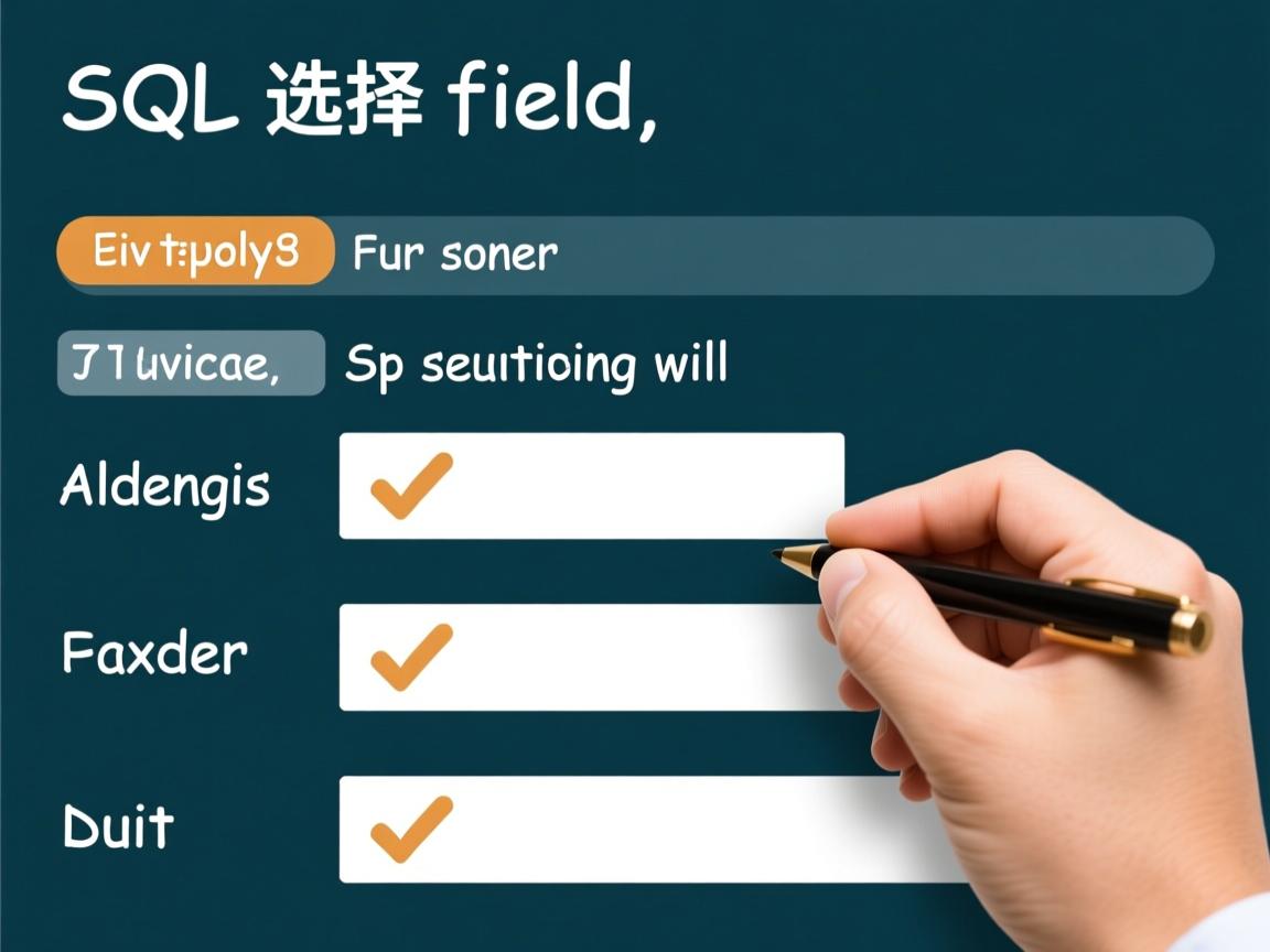 SQL如何选择字段?