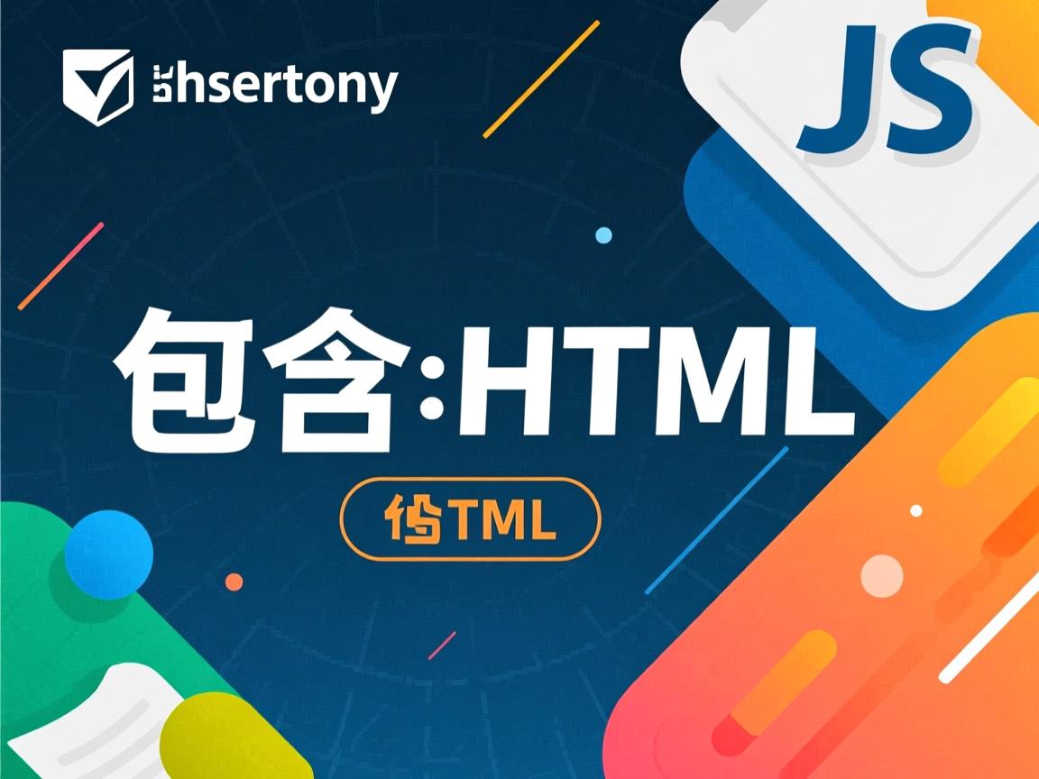 JS如何包含HTML  第1张 JS如何包含HTML  第1张