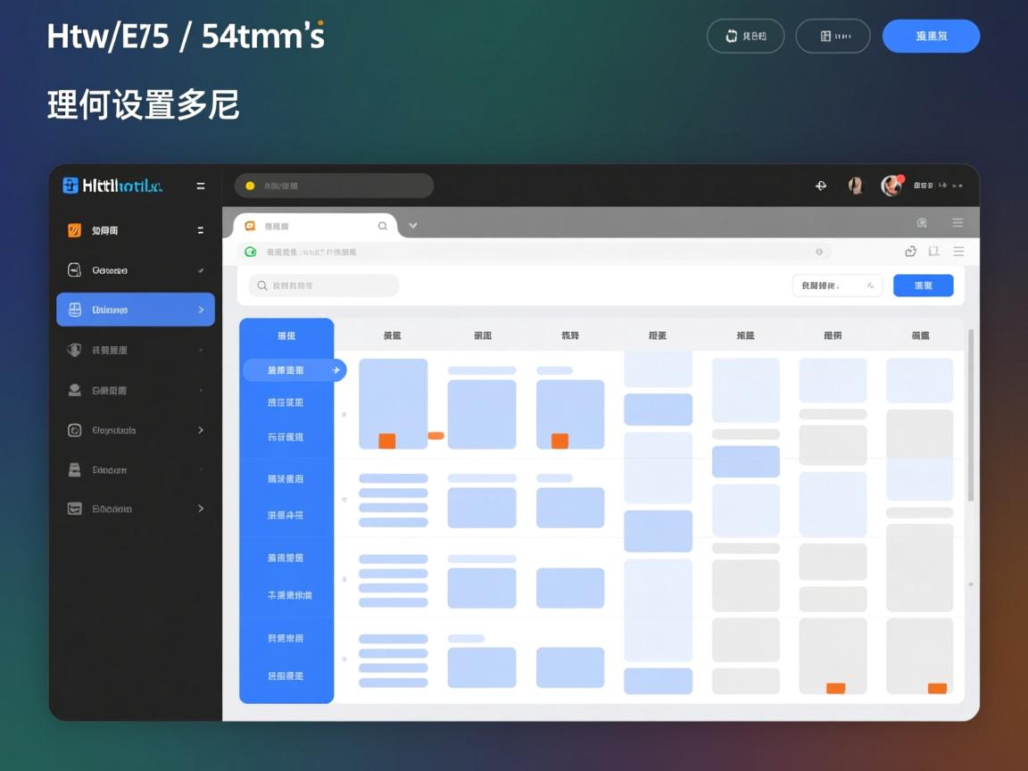 HTML5如何设置多列布局?  第3张 HTML5如何设置多列布局?  第3张