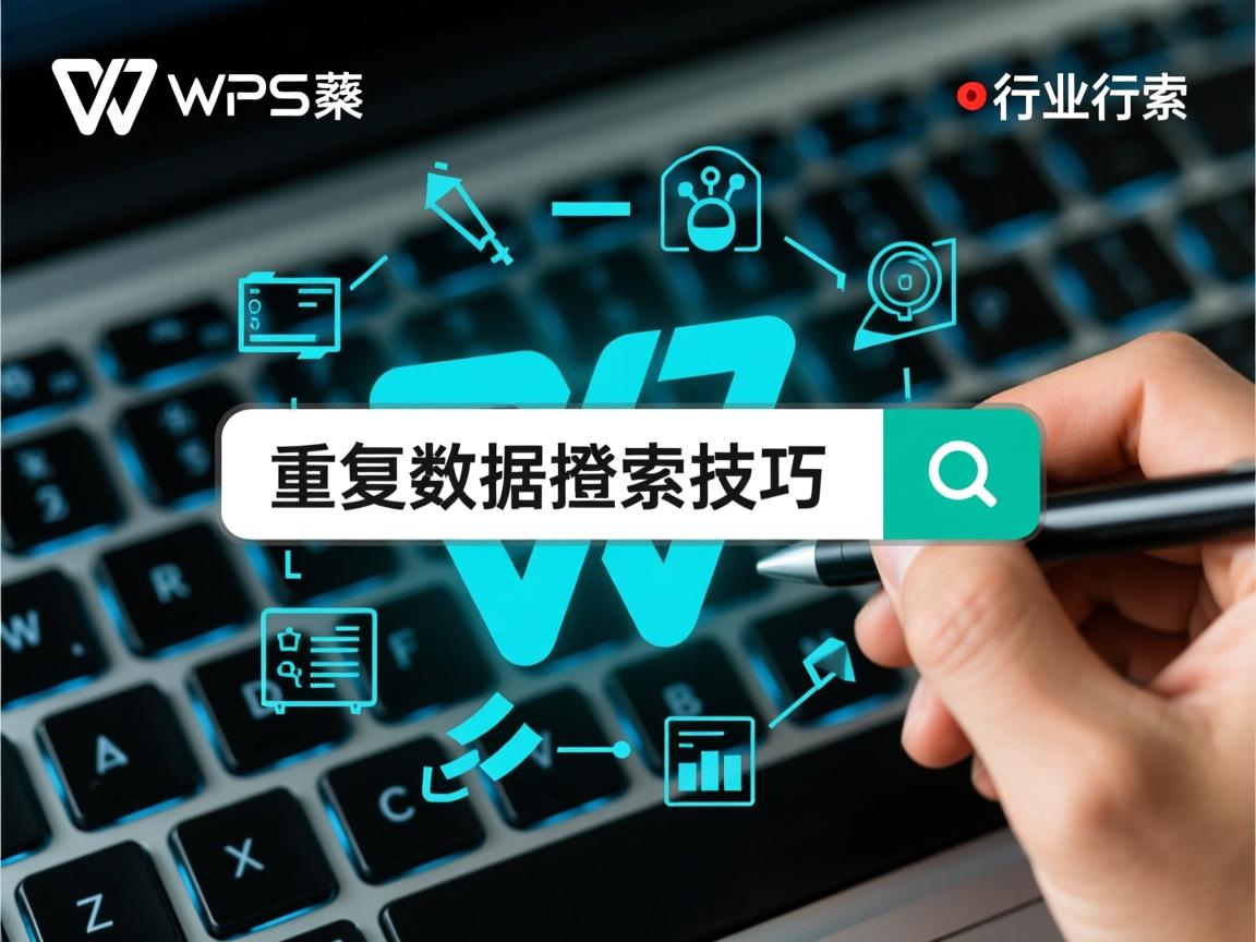 WPS重复数据查找技巧  第1张