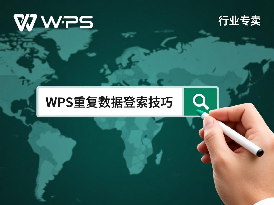 WPS重复数据查找技巧  第3张