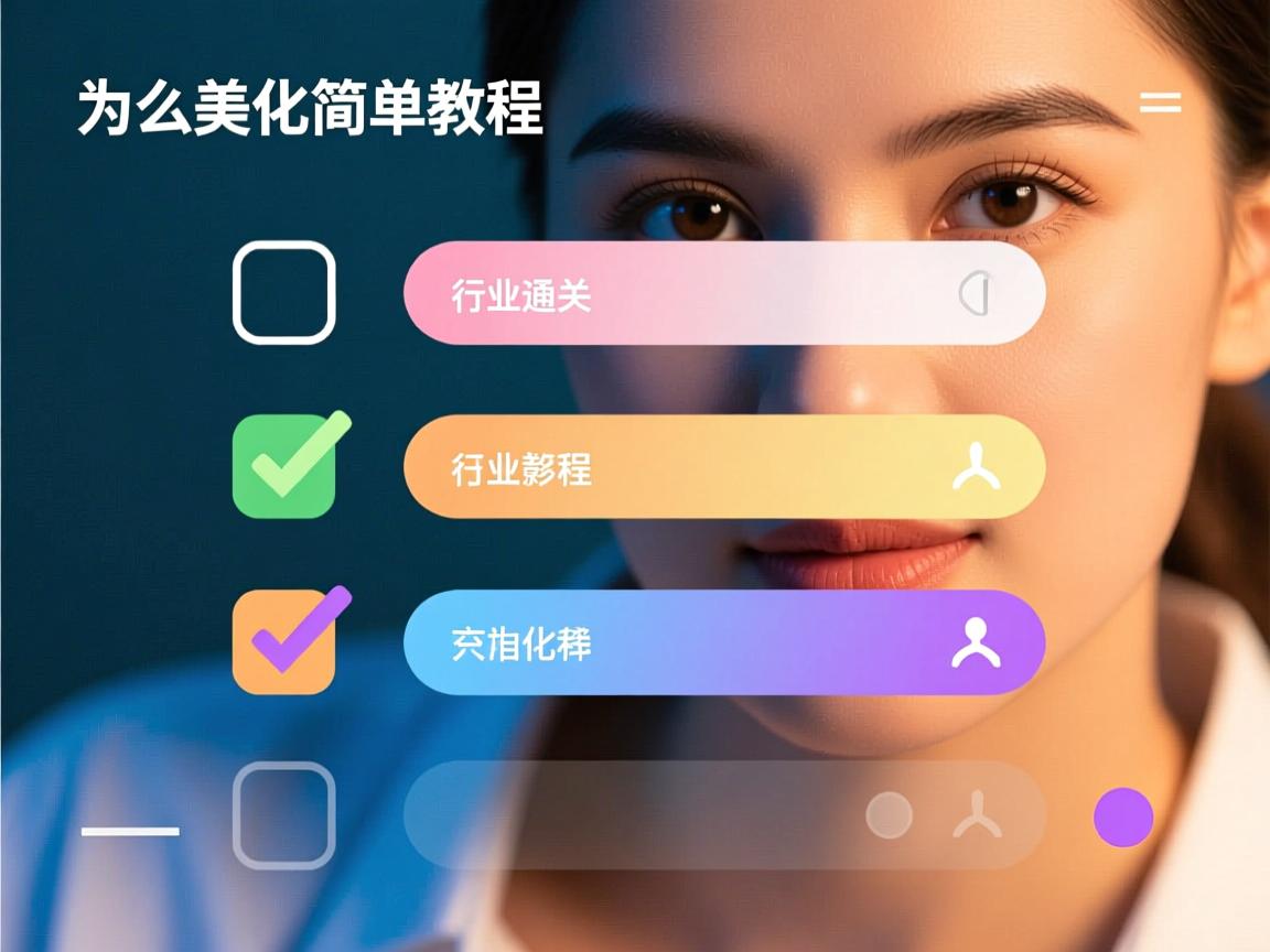 多选框怎么美化?简单教程