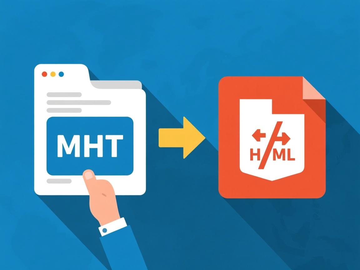 如何快速将MHT转换为HTML?  第1张 如何快速将MHT转换为HTML?  第1张