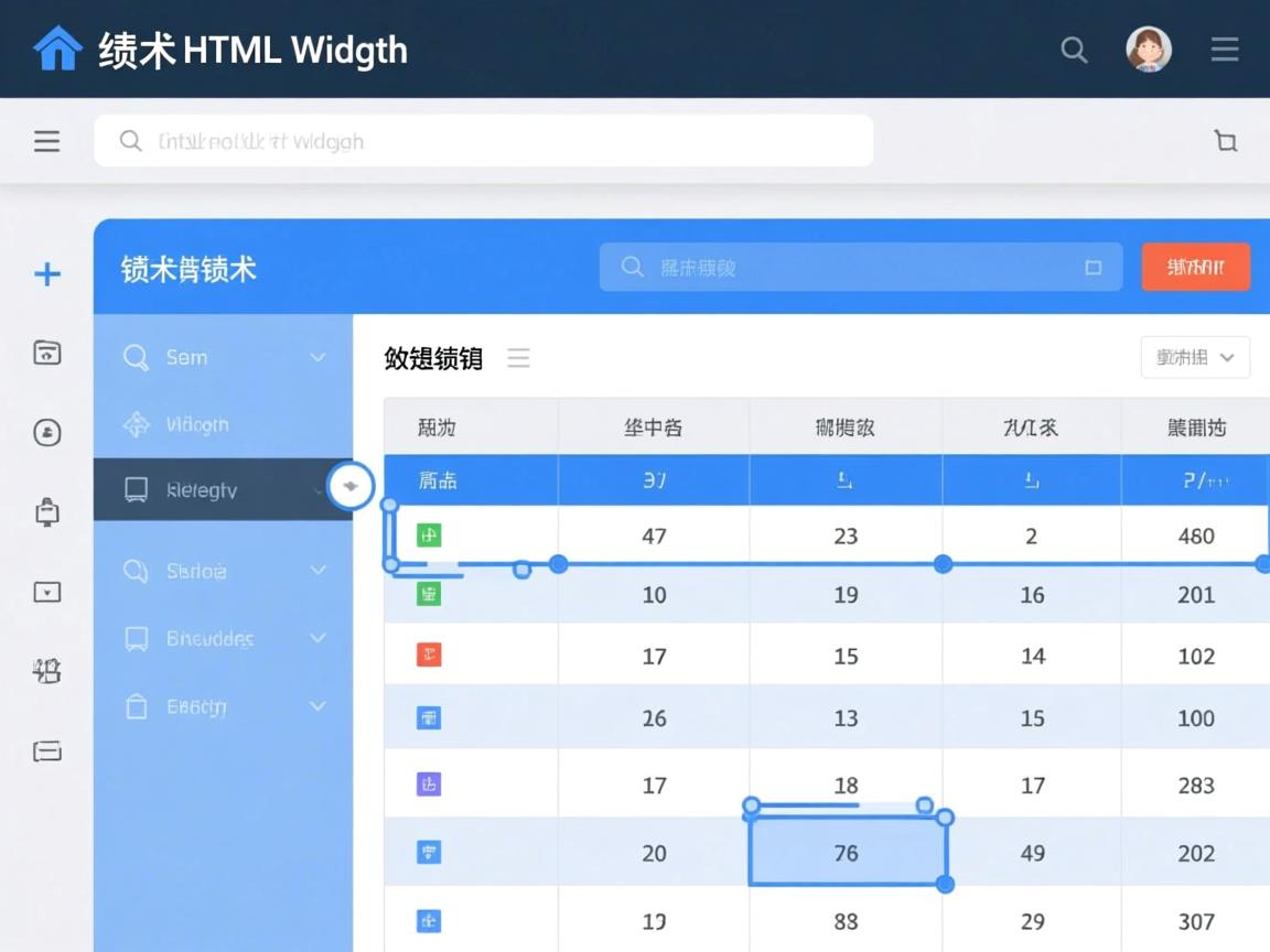 如何锁定HTML表格宽度？