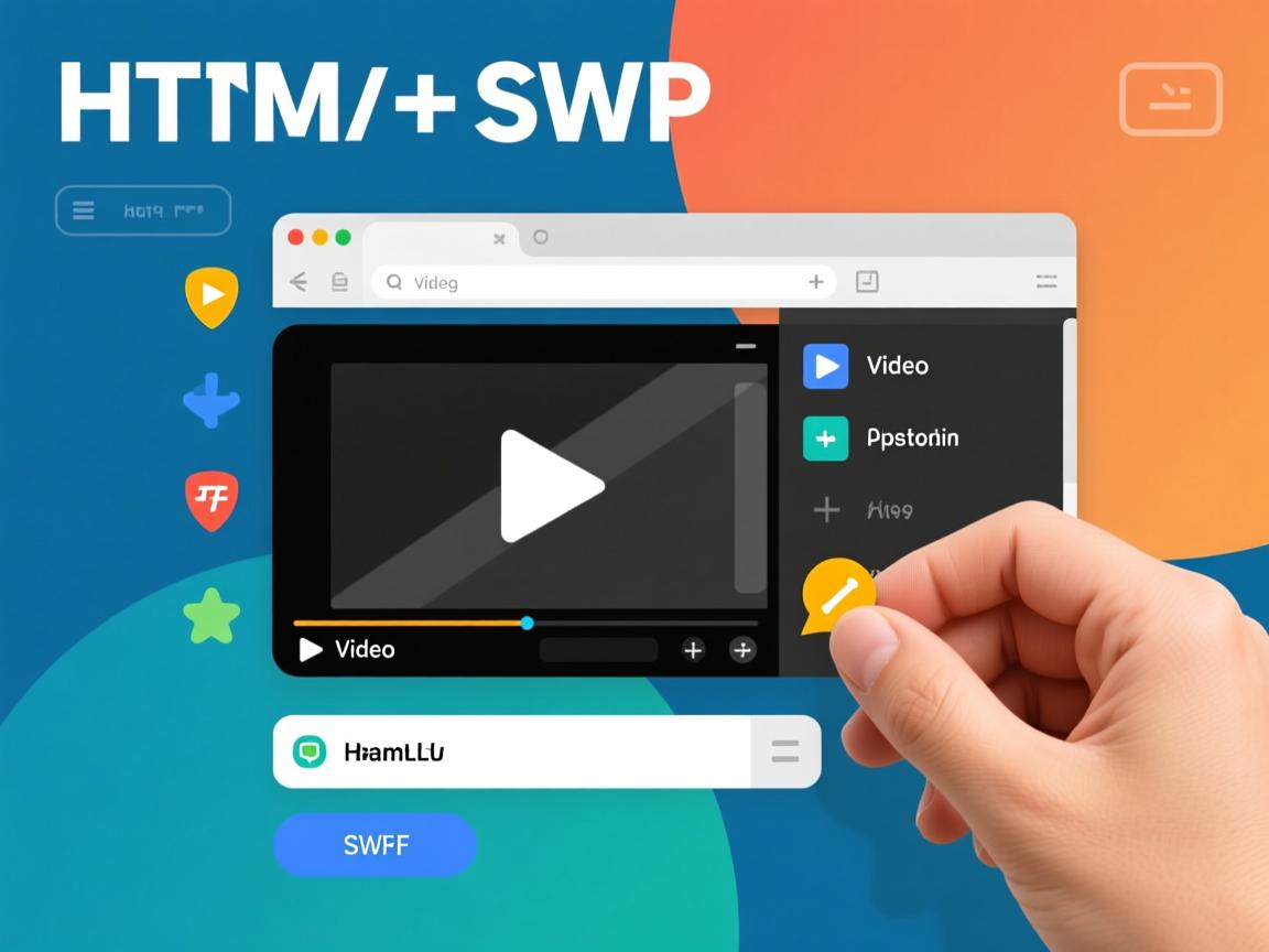 如何在HTML中插入SWF视频?  第1张 如何在HTML中插入SWF视频?  第1张