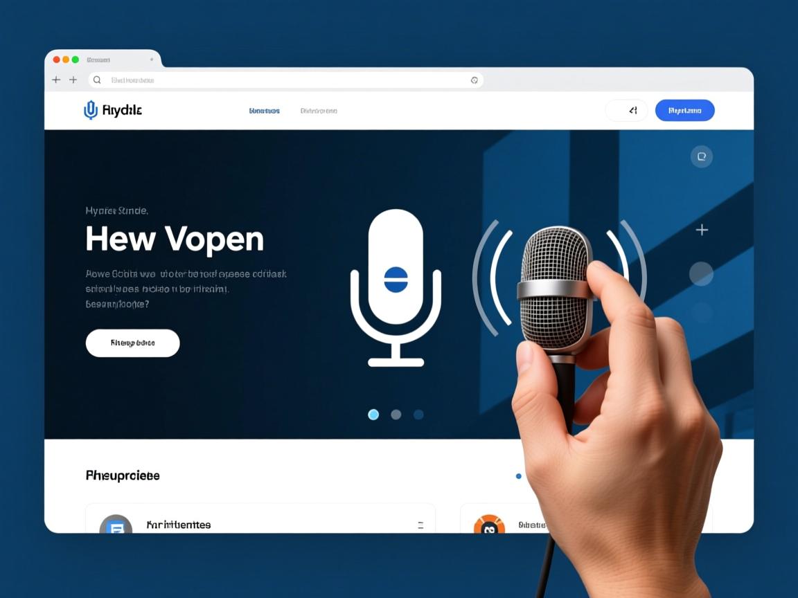HTML如何实现网页语音功能?  第3张 HTML如何实现网页语音功能?  第3张
