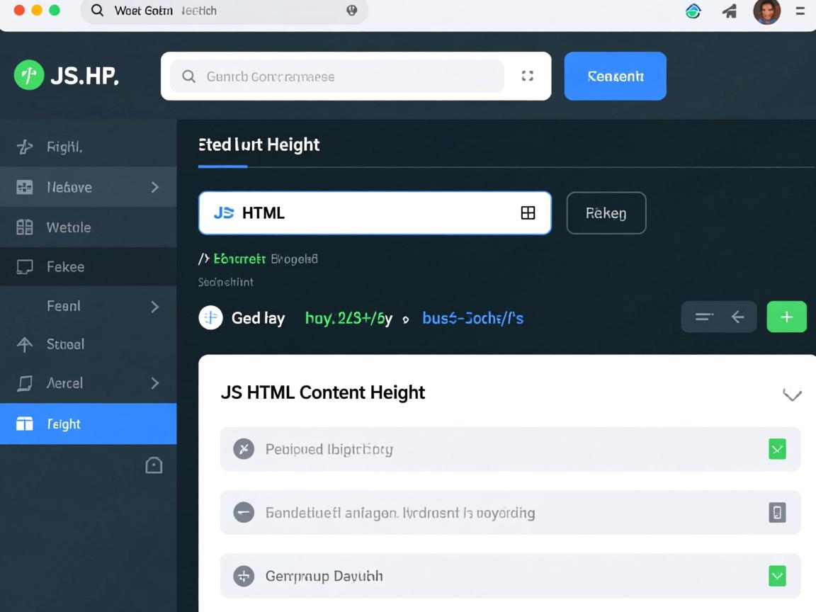 如何用JS获取HTML内容高度?  第2张 如何用JS获取HTML内容高度?  第2张