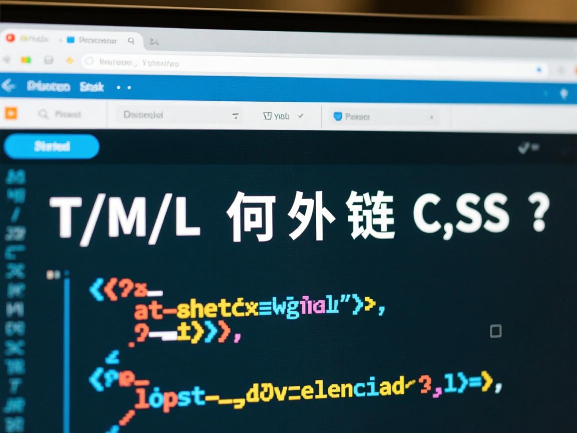 HTML如何外链CSS？