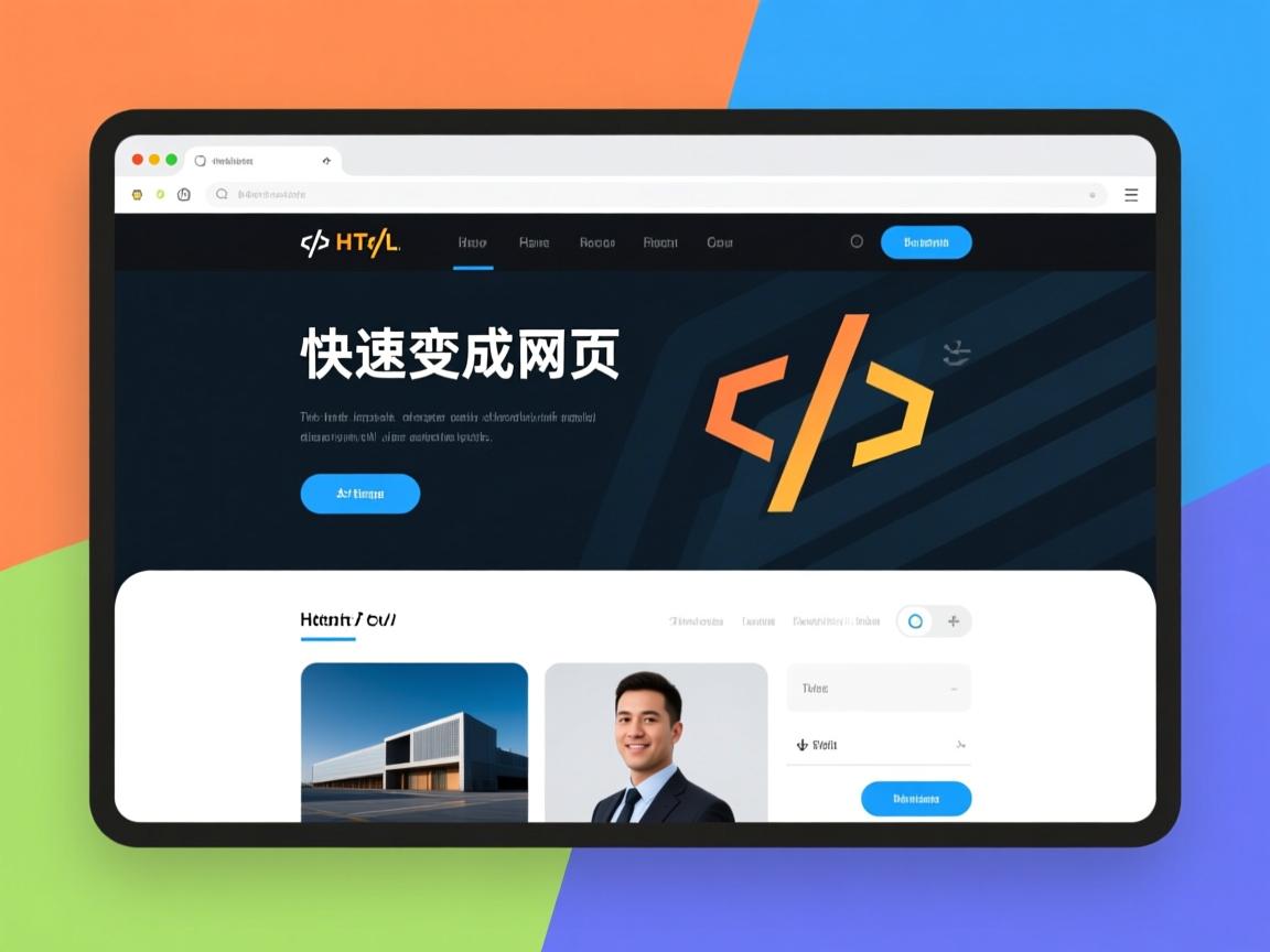 HTML如何快速变成网页?  第2张 HTML如何快速变成网页?  第2张