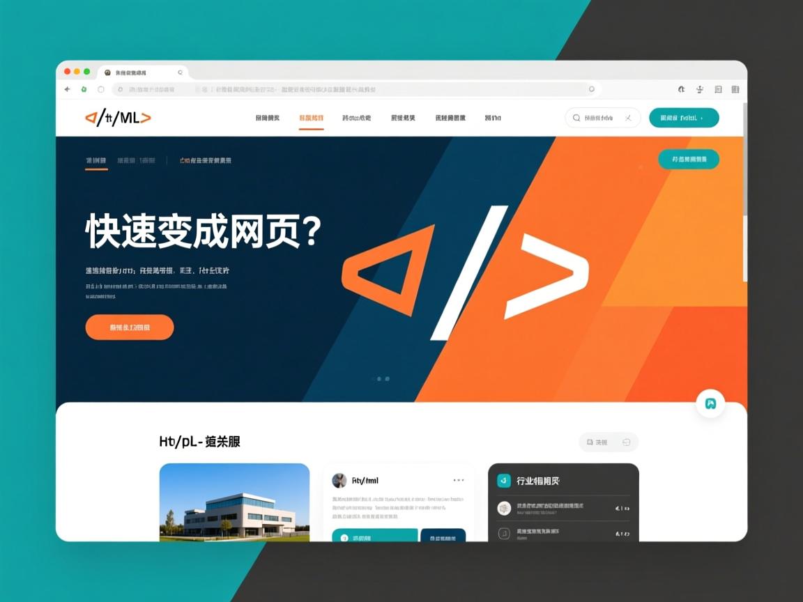 HTML如何快速变成网页?  第3张 HTML如何快速变成网页?  第3张