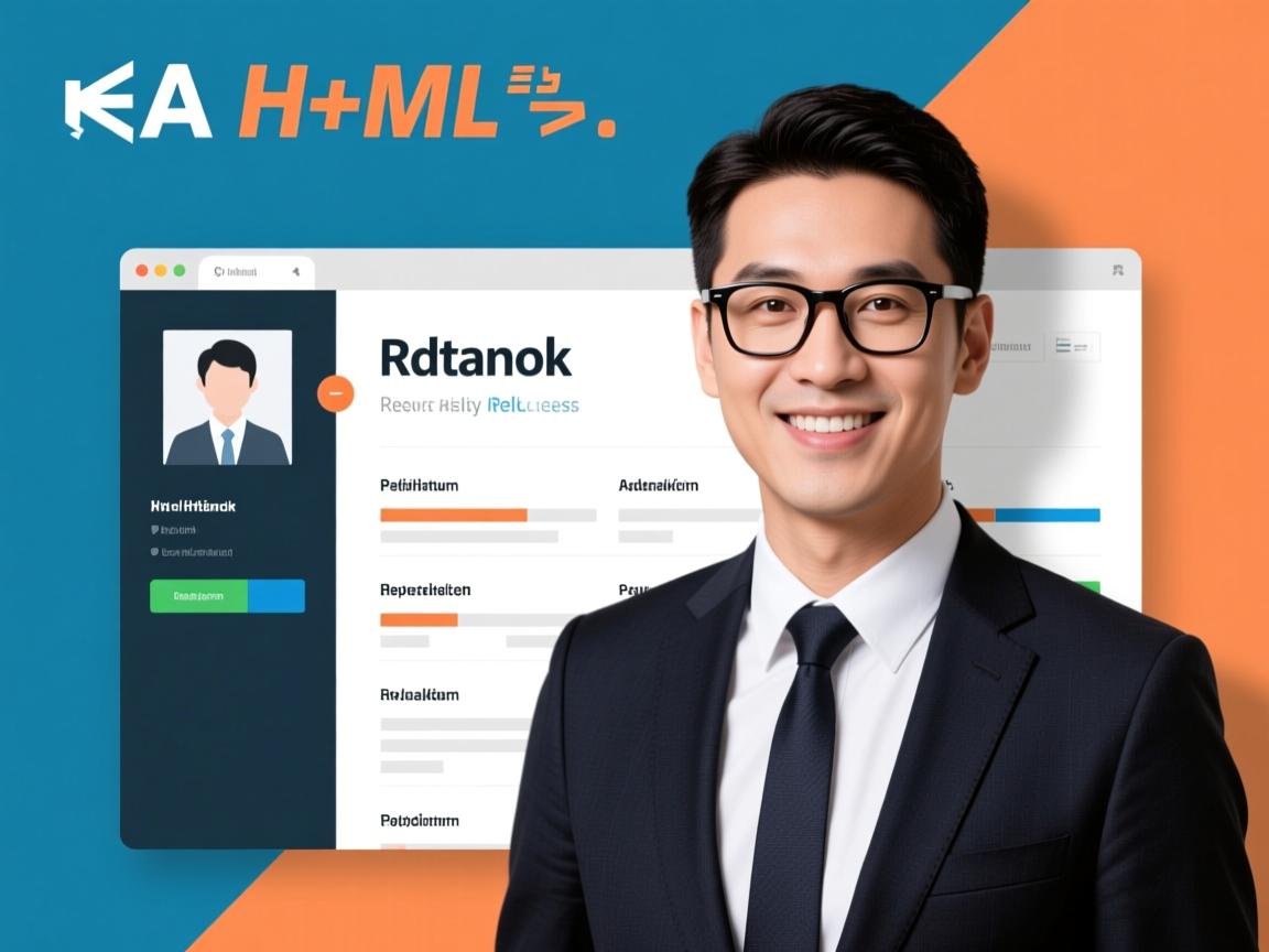 如何用HTML快速制作简历?