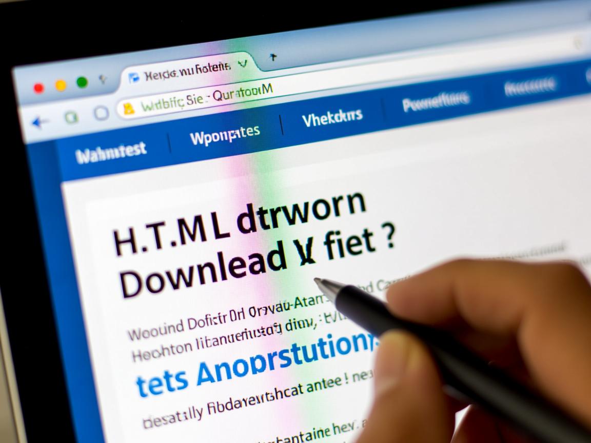 网页如何用HTML下载文件?
