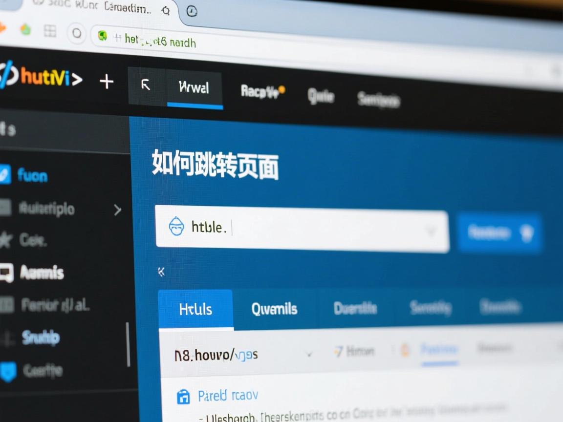 html中如何跳转页面