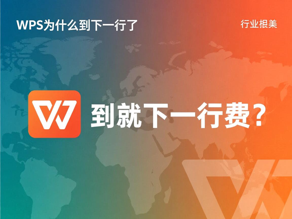 wps为什么字到一半就下一行了  第3张 wps为什么字到一半就下一行了  第3张