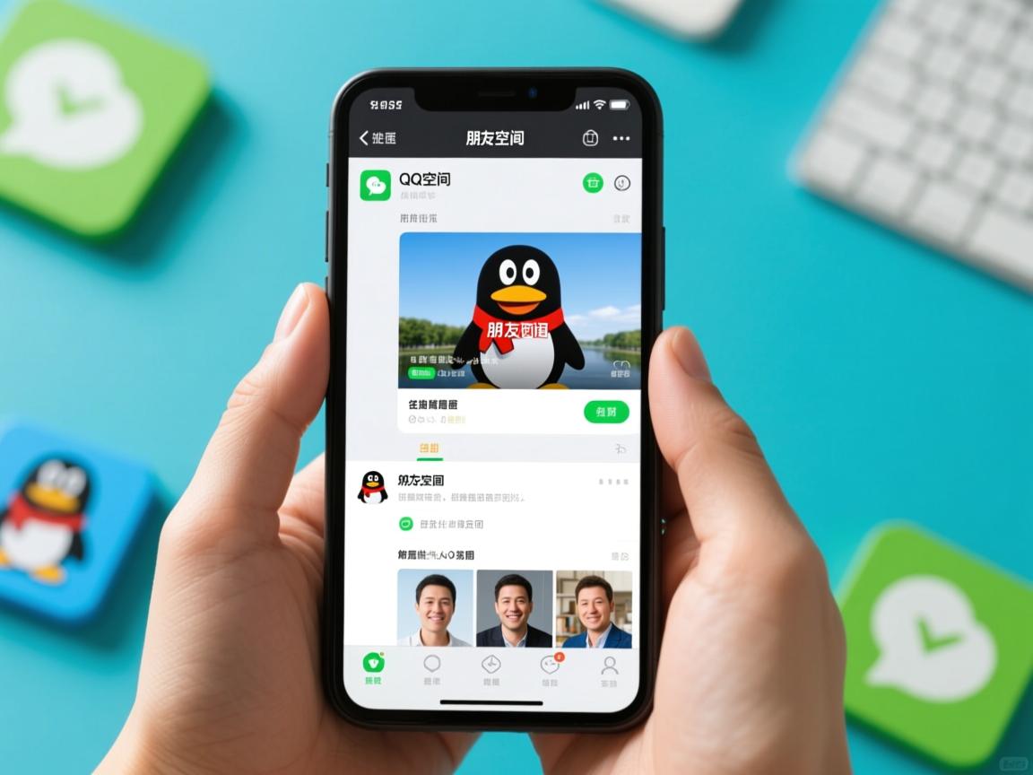 微信朋友圈动态为何会出现在QQ空间?  第1张 微信朋友圈动态为何会出现在QQ空间?  第1张