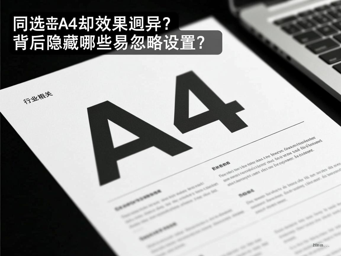 Word同选A4却效果迥异？背后隐藏哪些易忽略设置？