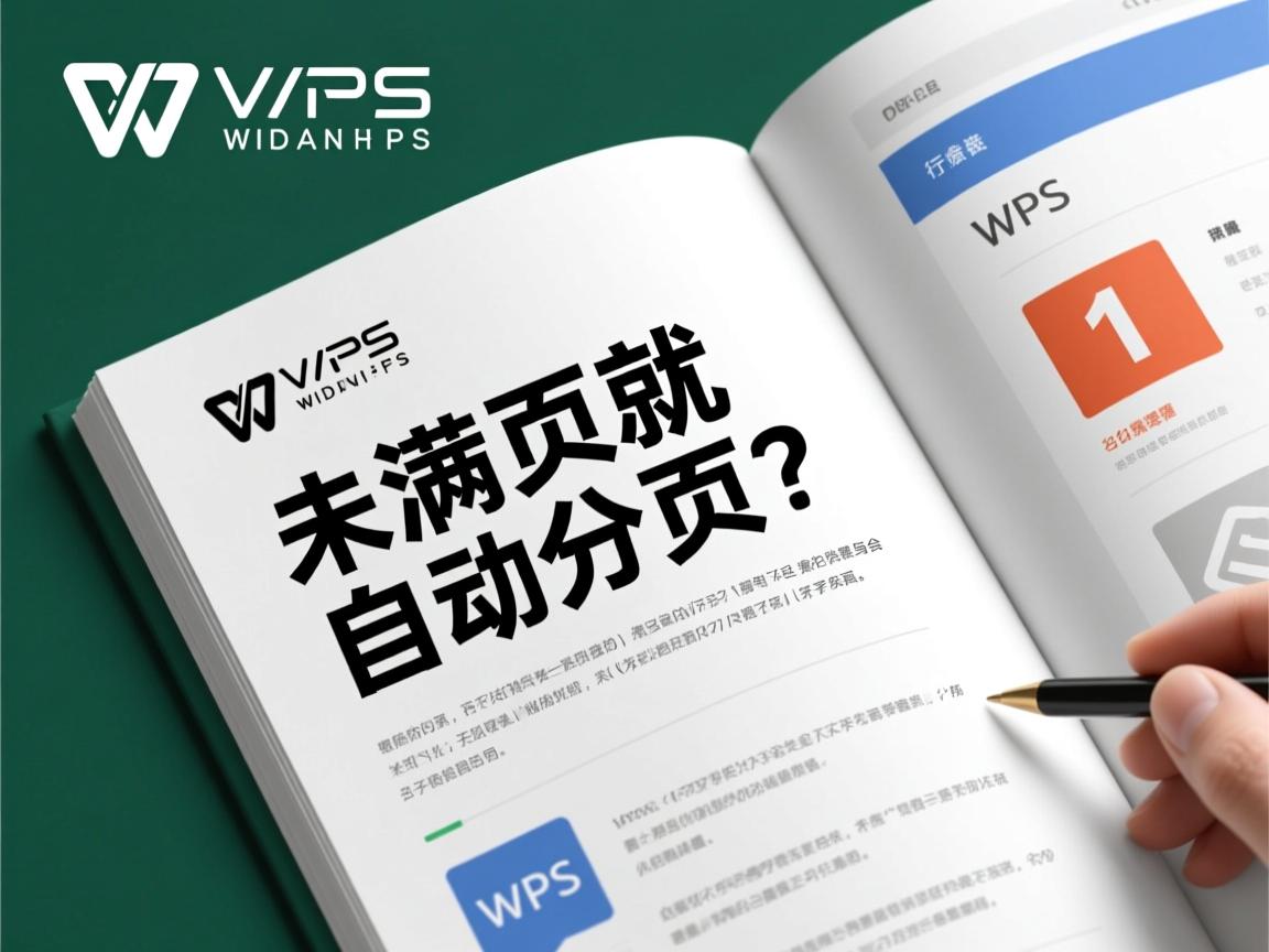WPS文档文字为何未满页就自动分页?  第1张 WPS文档文字为何未满页就自动分页?  第1张