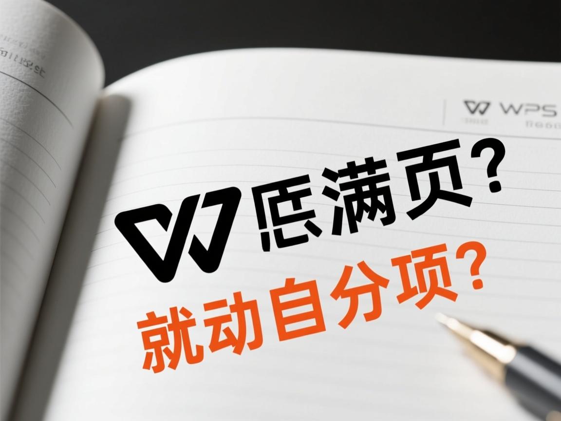 WPS文档文字为何未满页就自动分页?  第3张 WPS文档文字为何未满页就自动分页?  第3张