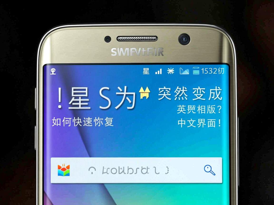 三星S5为何突然变成英文版?如何快速恢复中文界面!  第3张 三星S5为何突然变成英文版?如何快速恢复中文界面!  第3张