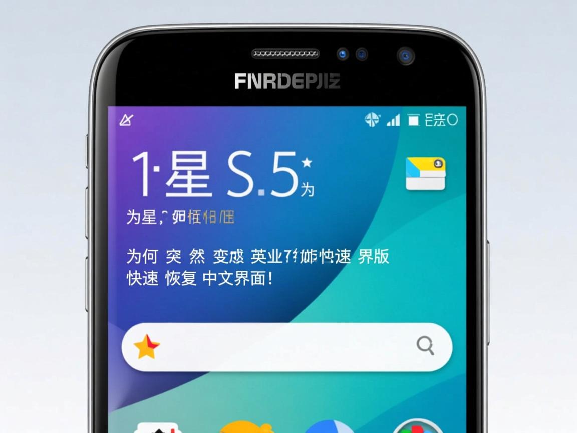 三星S5为何突然变成英文版?如何快速恢复中文界面!  第2张 三星S5为何突然变成英文版?如何快速恢复中文界面!  第2张