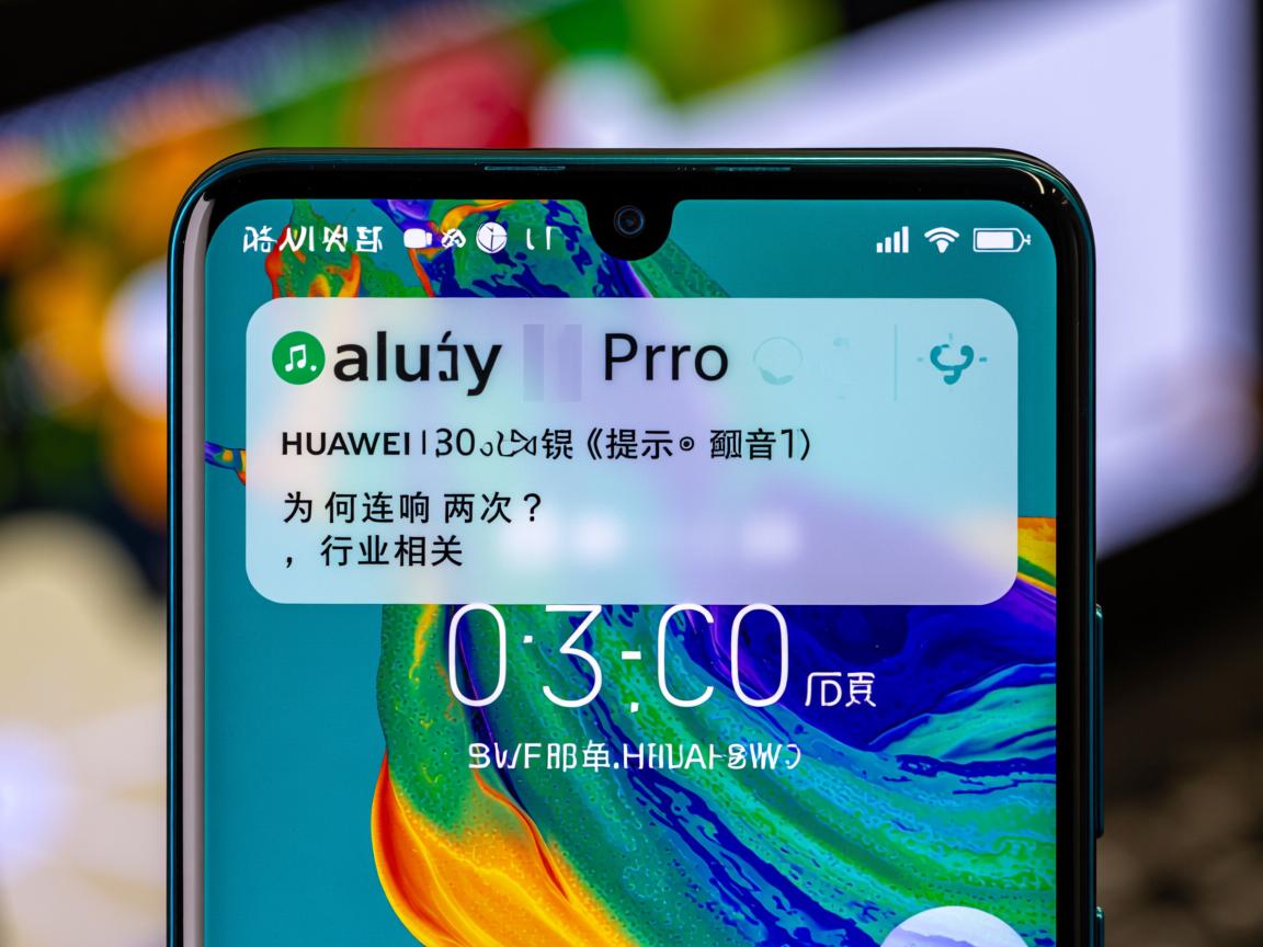 华为P30 Pro锁屏提示音为何连响两次?  第2张 华为P30 Pro锁屏提示音为何连响两次?  第2张