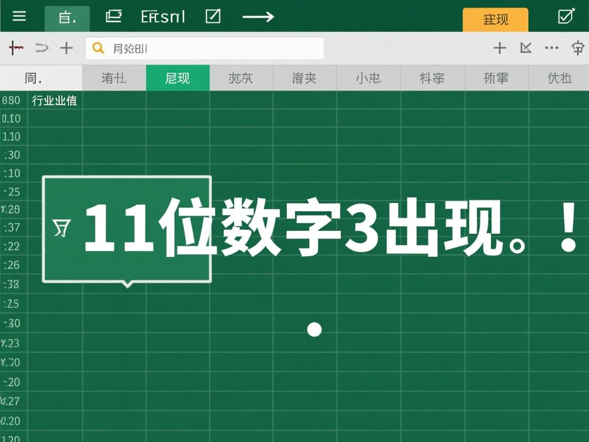 Excel输入11位数字为何出现小数点?  第3张 Excel输入11位数字为何出现小数点?  第3张