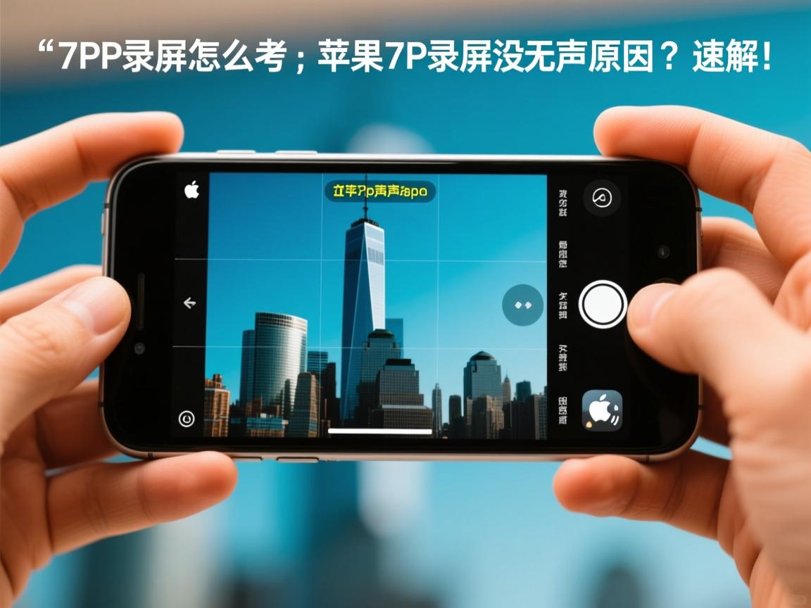 苹果7P录屏无声怎么办？，（备选参考，满足不同风格偏好），，iPhone 7P录屏没声音？速解！，苹果7P录屏无声原因？，解决苹果7P录屏无声  第3张