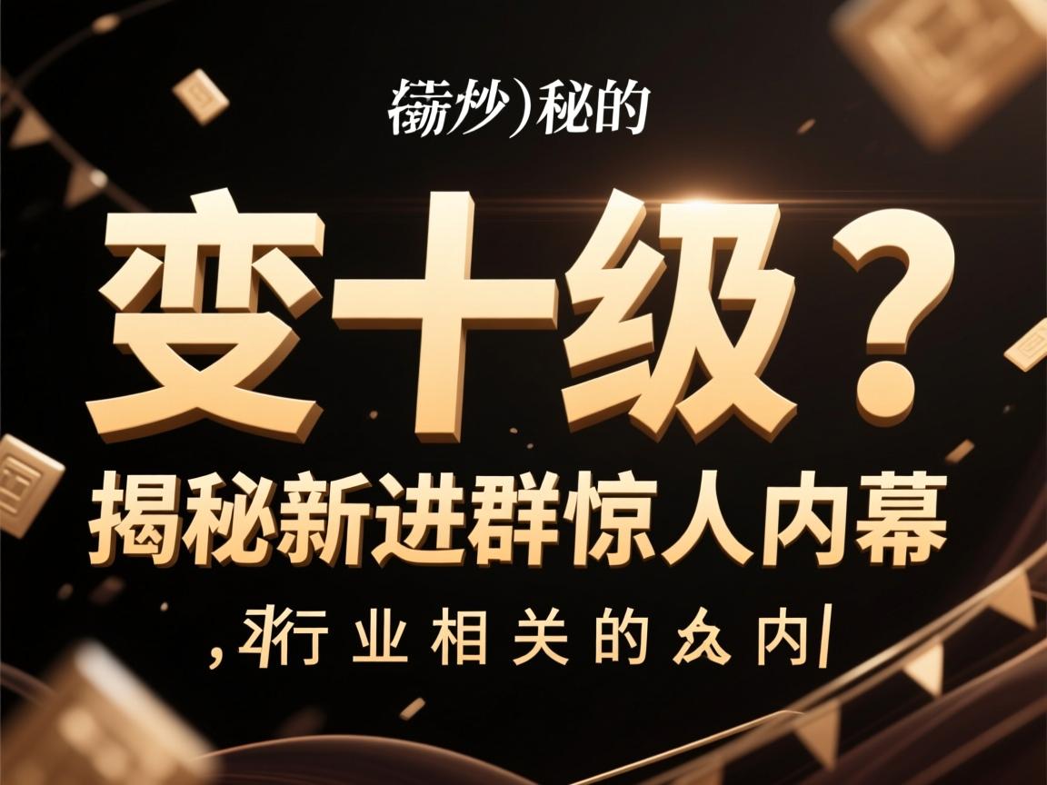 秒变十级?揭秘新进群就满级的惊人内幕  第2张 秒变十级?揭秘新进群就满级的惊人内幕  第2张