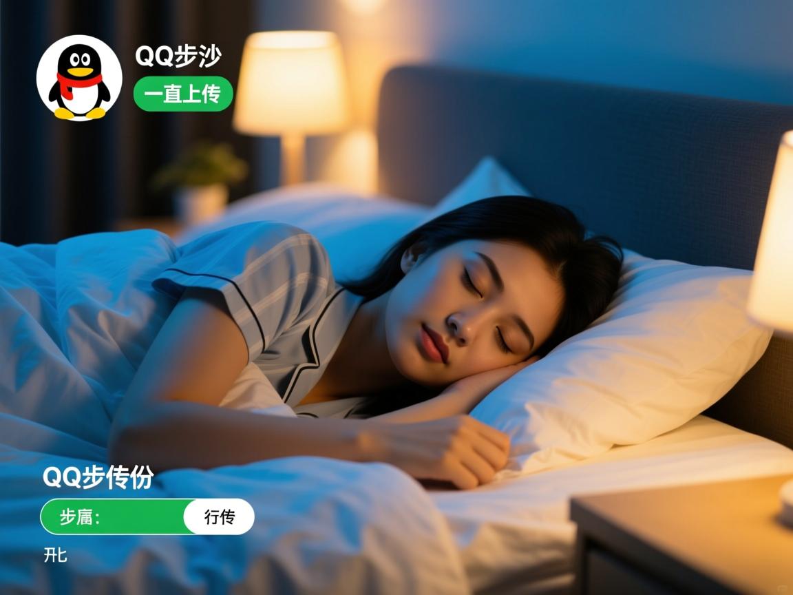睡觉时QQ步数为何一直上传?