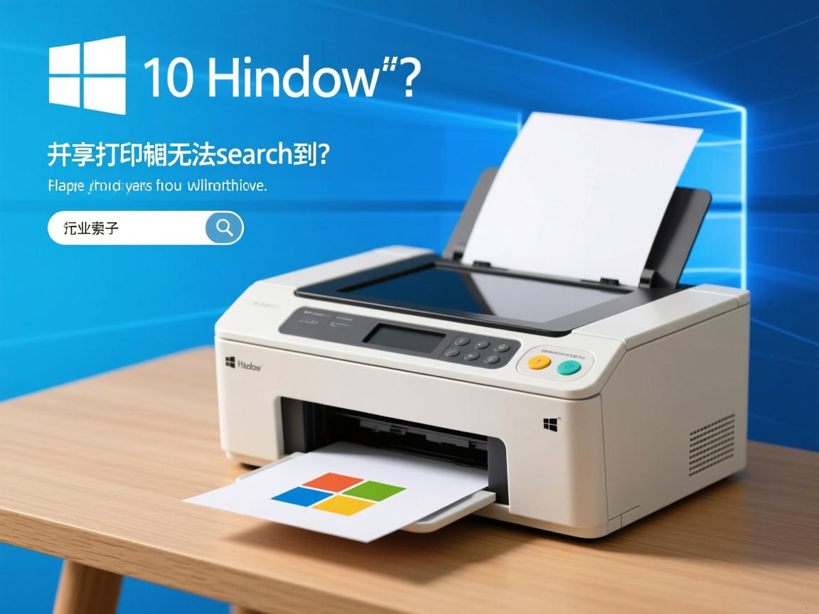 Windows 10共享打印机无法搜索到?  第2张 Windows 10共享打印机无法搜索到?  第2张