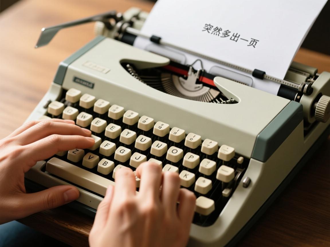 Word打字时为何突然多出一页?  第2张 Word打字时为何突然多出一页?  第2张