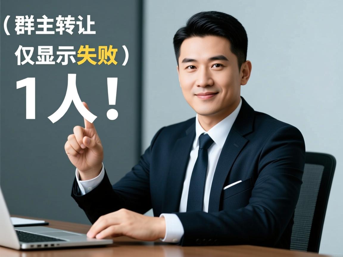 QQ群主转让为何失败?仅显示1人!  第3张 QQ群主转让为何失败?仅显示1人!  第3张