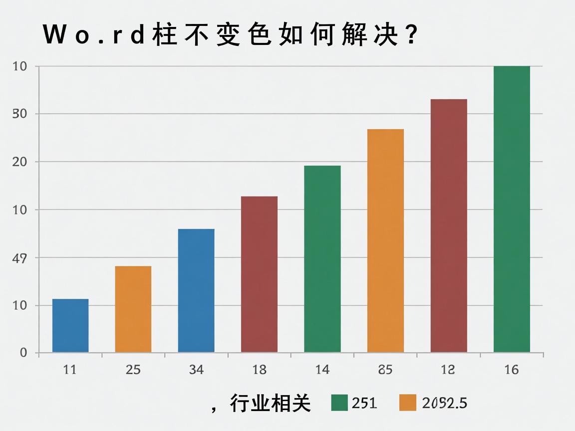 Word柱状图不变色如何解决?  第2张 Word柱状图不变色如何解决?  第2张