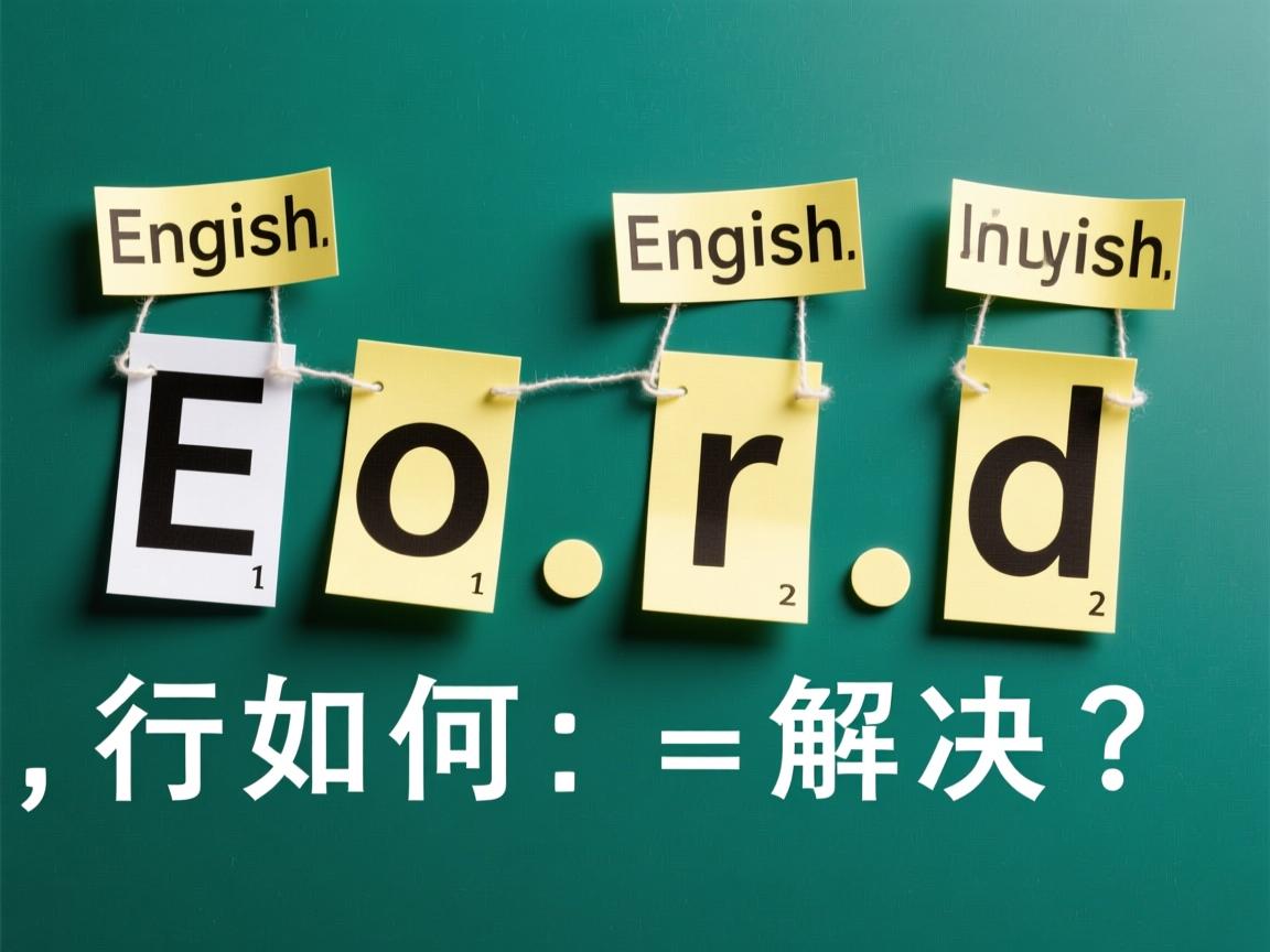 Word英文单词粘连如何解决?  第1张 Word英文单词粘连如何解决?  第1张