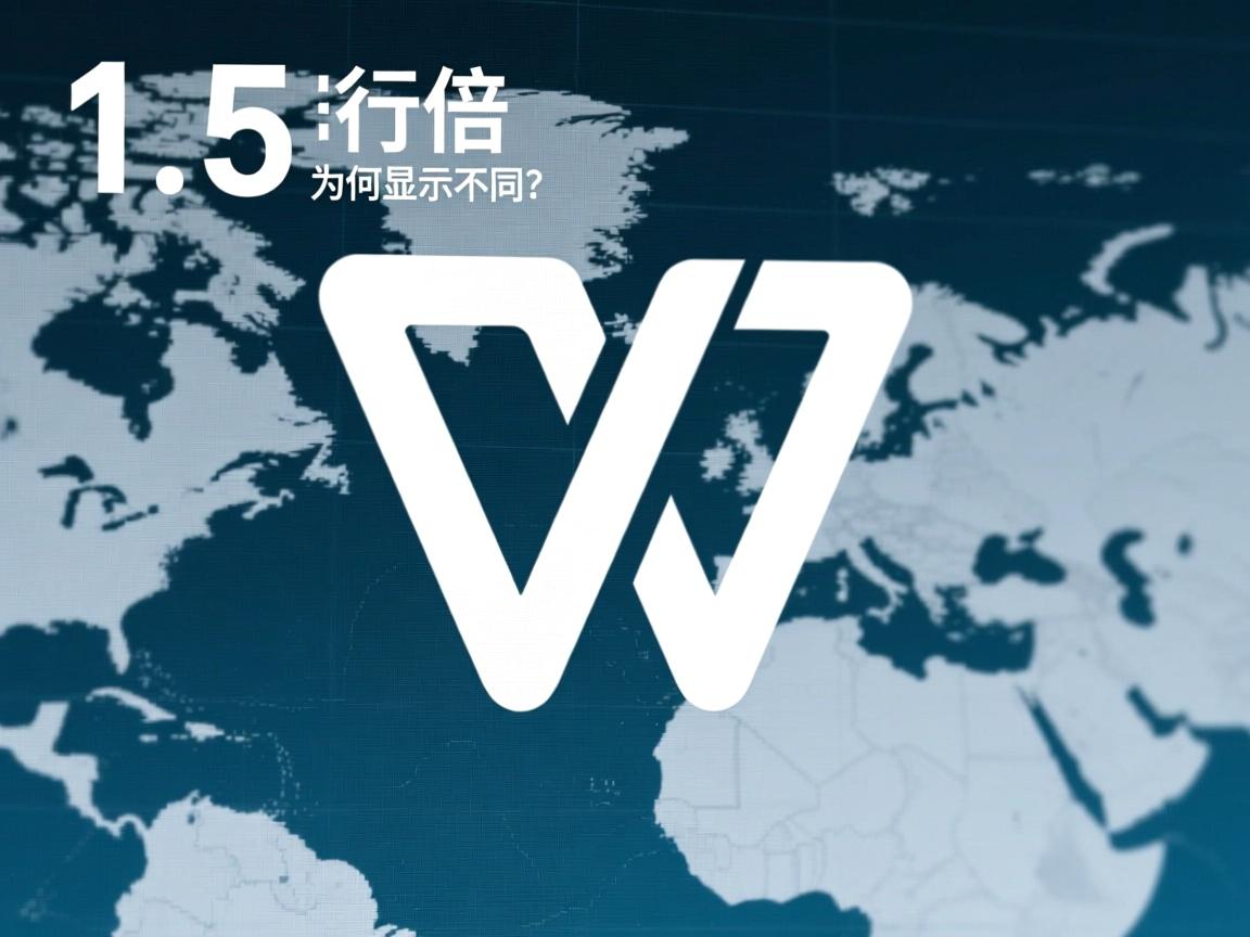 WPS的1.5倍行距为何显示不同？  第2张
