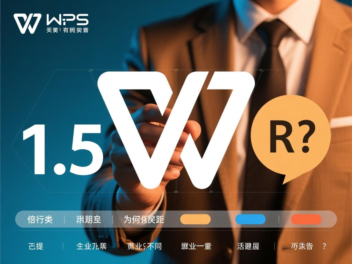 WPS的1.5倍行距为何显示不同？  第1张