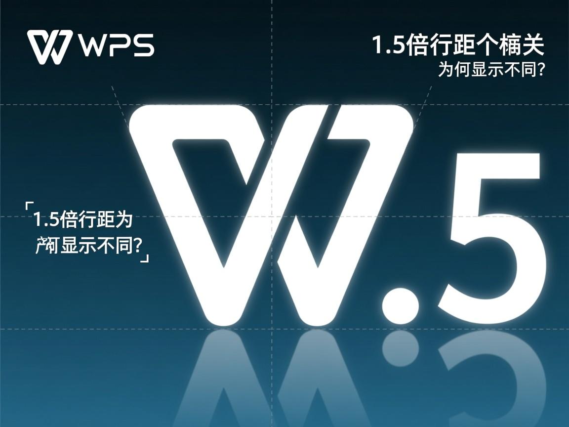 WPS的1.5倍行距为何显示不同？  第3张