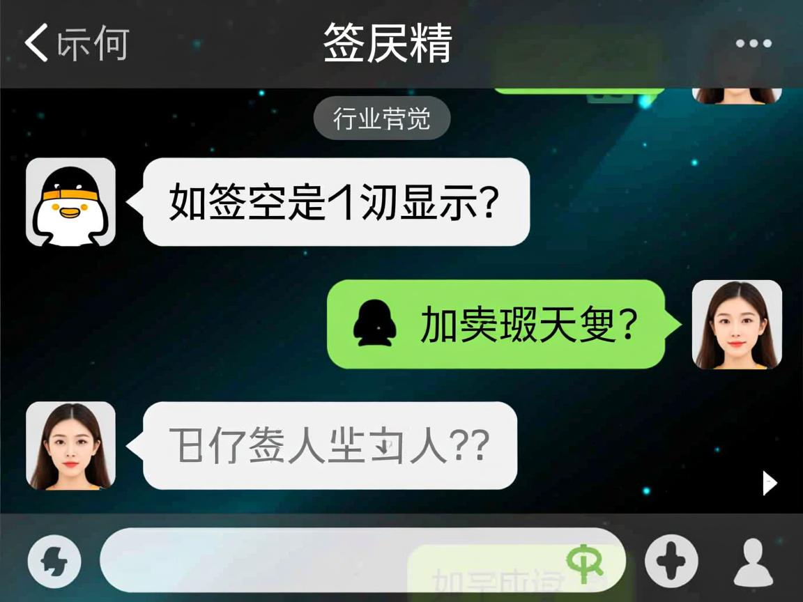 QQ签名为何显示在对话框?  第2张 QQ签名为何显示在对话框?  第2张