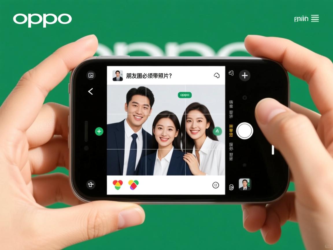 OPPO发朋友圈必须带照片？  第1张