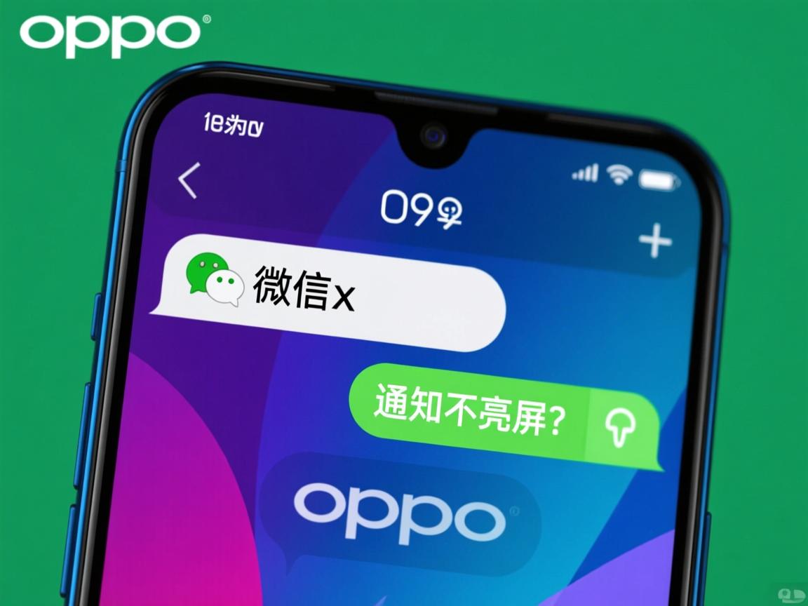 OPPO A9x微信消息为何通知不亮屏?