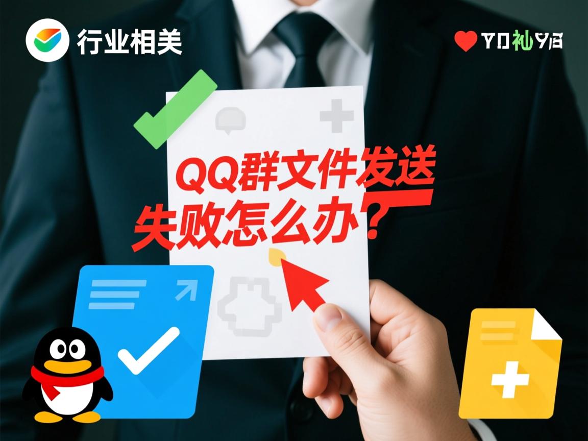 为什么QQ群文件发送失败？怎么办？  第2张