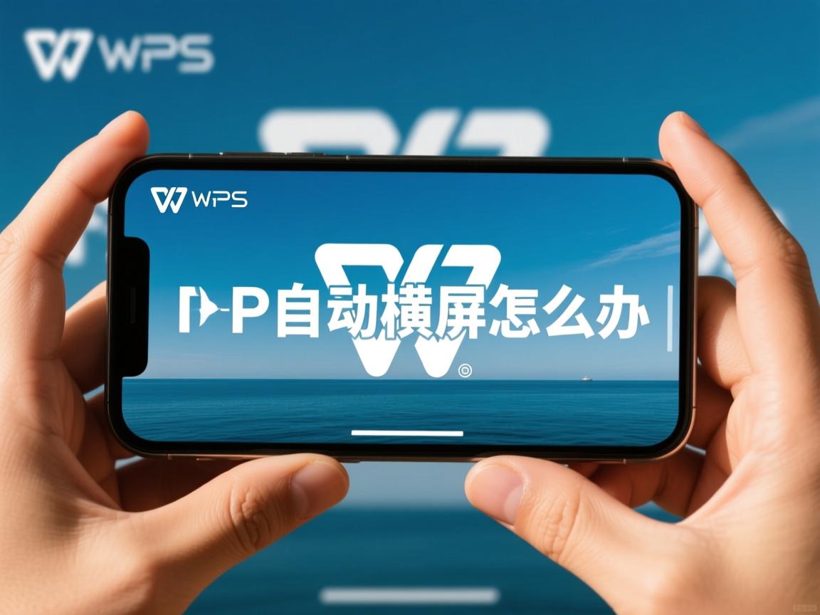 手机WPS打开自动横屏怎么办?  第2张 手机WPS打开自动横屏怎么办?  第2张