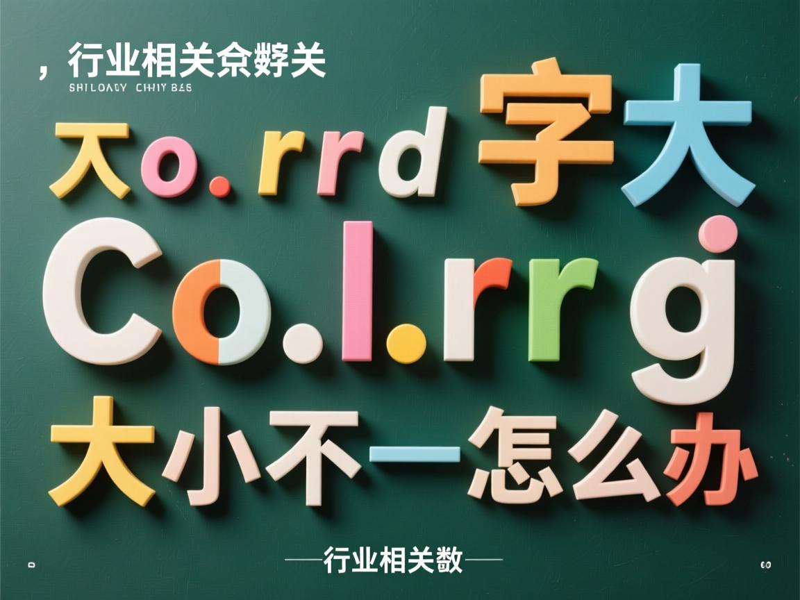 Word数字大小不一怎么办  第3张 Word数字大小不一怎么办  第3张