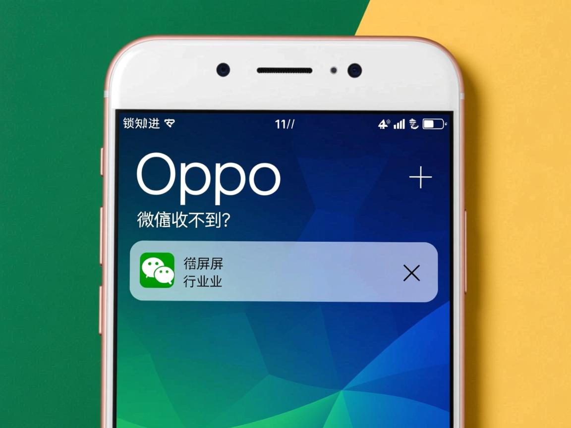 OPPO R9锁屏后微信通知收不到?  第1张 OPPO R9锁屏后微信通知收不到?  第1张