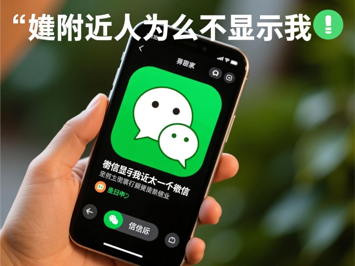 ios微信附近人为什么不显示我？  第3张