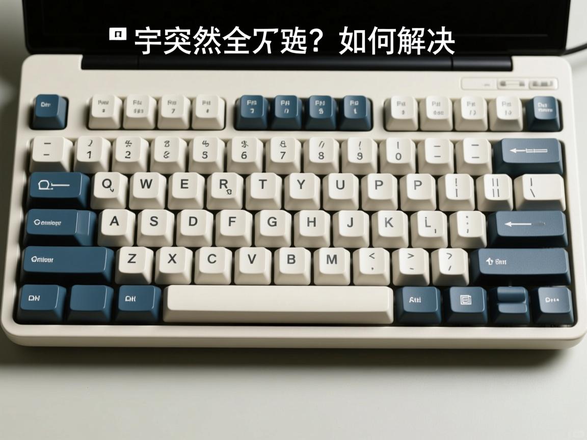 Word打字突然全大写？如何解决  第2张