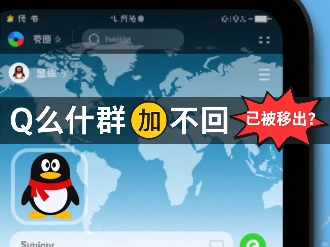 为什么QQ群加不回去,显示已被移出?  第3张 为什么QQ群加不回去,显示已被移出?  第3张